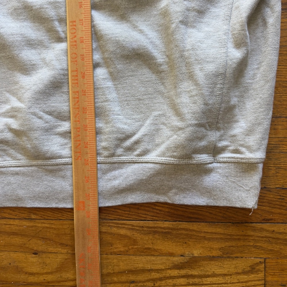 Champion Mens Crew Neck Sweatshirt Pullover Jumper Gray Logo X Large XL - Picture 4 of 6